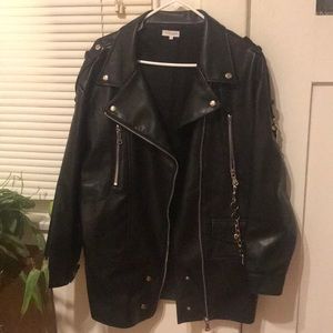 Mistress Rocks faux leather jacket